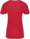 Am image of a Custom ATC Eurospun Ring Spun Ladies Tee in True Red!