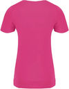 Am image of a Custom ATC Eurospun Ring Spun Ladies Tee in Wild Raspberry!