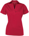 Am image of a Custom Coal Harbour Everyday Ladies Sport Shirt in Red!