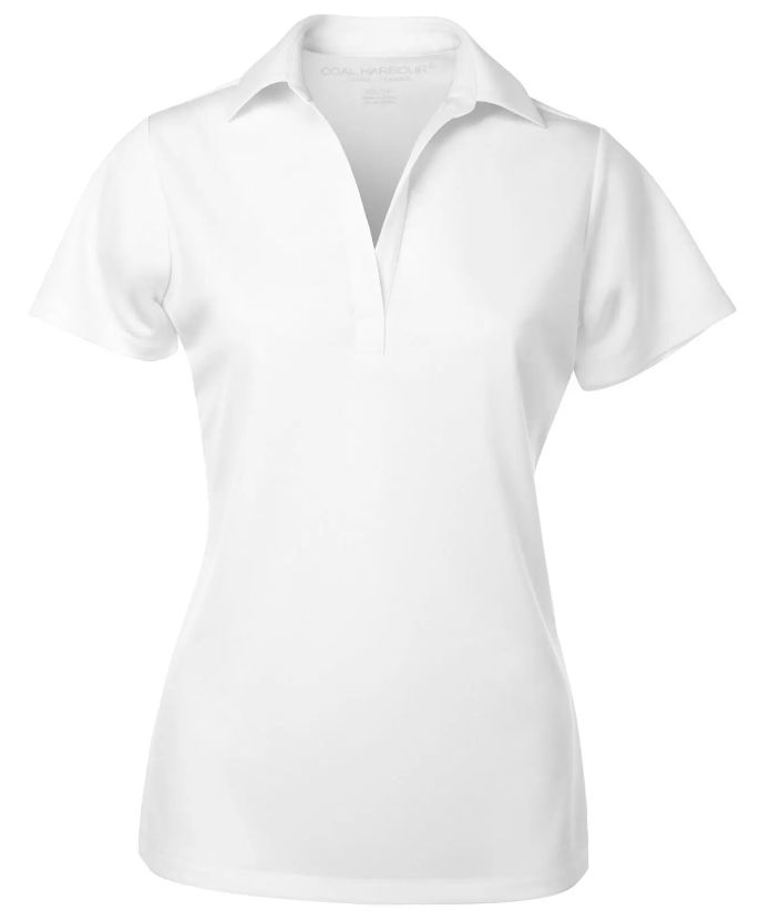 Coal Harbour Everyday Ladies Sport Shirt in White