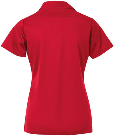 Am image of a Custom Coal Harbour Everyday Ladies Sport Shirt in Red!