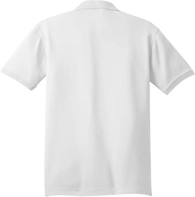 Am image of a Custom OGIO CALIBER POLO 2 in Bright White!