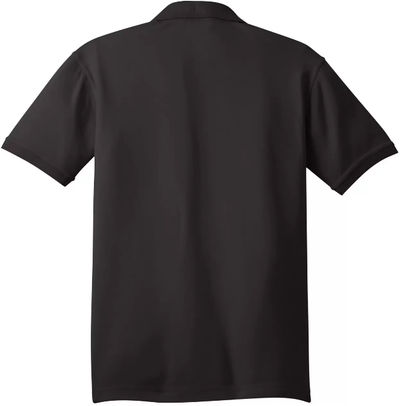 Am image of a Custom OGIO CALIBER POLO 2 in Blacktop!