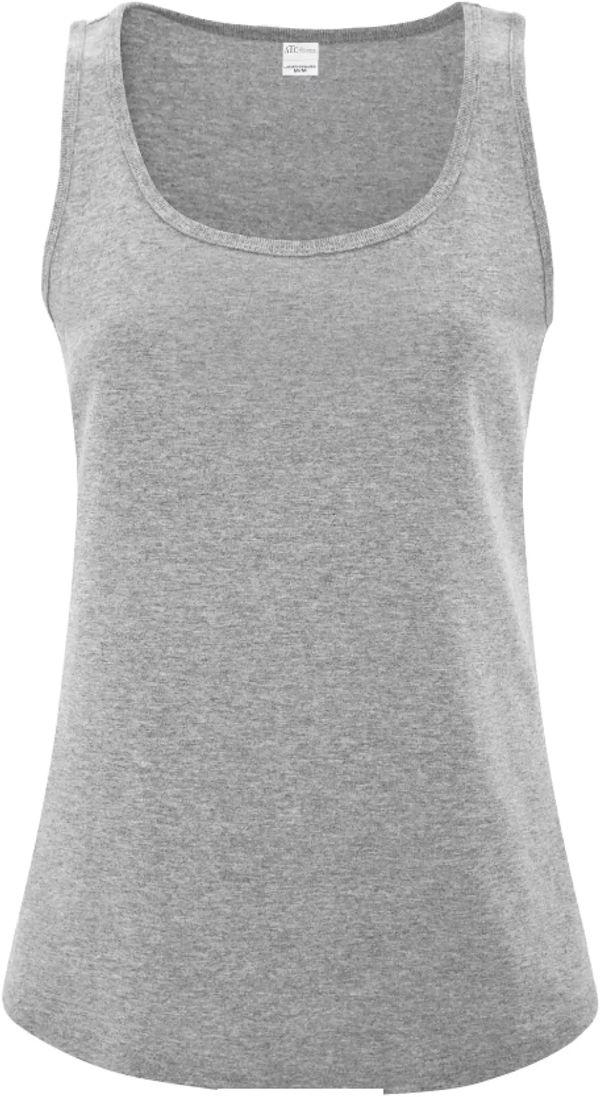 Am image of a Custom ATC Everyday Cotton Ladies Tank Top in Athletic Heather!