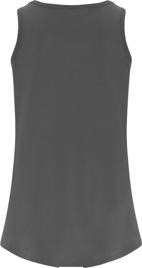 Am image of a Custom ATC Everyday Cotton Ladies Tank Top in Charcoal!