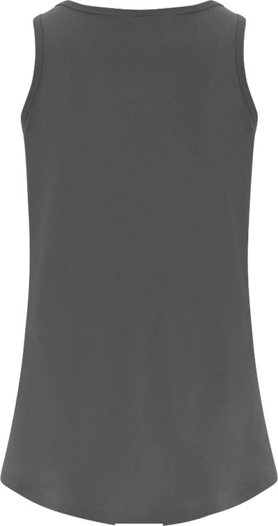 Am image of a Custom ATC Everyday Cotton Ladies Tank Top in Charcoal!