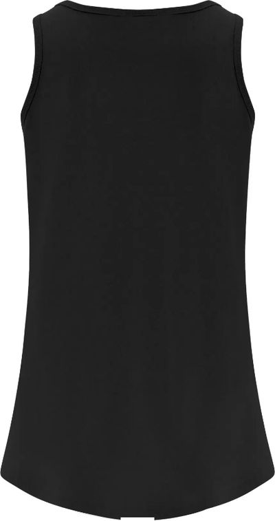 Am image of a Custom ATC Everyday Cotton Ladies Tank Top in Black!