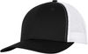Am image of a Custom ATC Everyday Snapback Trucker Cap in Black/White!