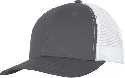 Am image of a Custom ATC Everyday Snapback Trucker Cap in Coal Grey/White!