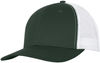 Am image of a Custom ATC Everyday Snapback Trucker Cap in Forest/White!