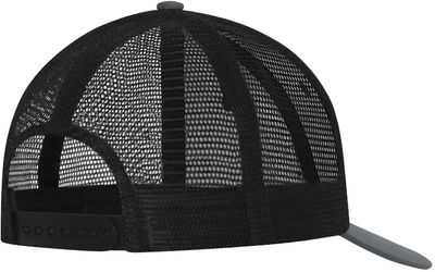 Am image of a Custom ATC Everyday Snapback Trucker Cap in Black/Black!