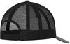 Am image of a Custom ATC Everyday Snapback Trucker Cap in Black/Black!