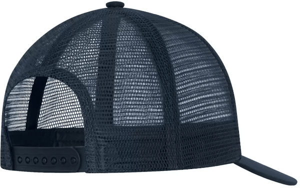 Am image of a Custom ATC Everyday Snapback Trucker Cap in Navy/Navy!