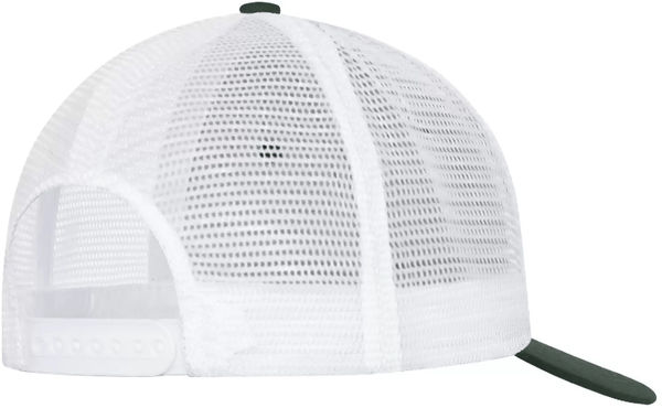 Am image of a Custom ATC Everyday Snapback Trucker Cap in Forest/White!