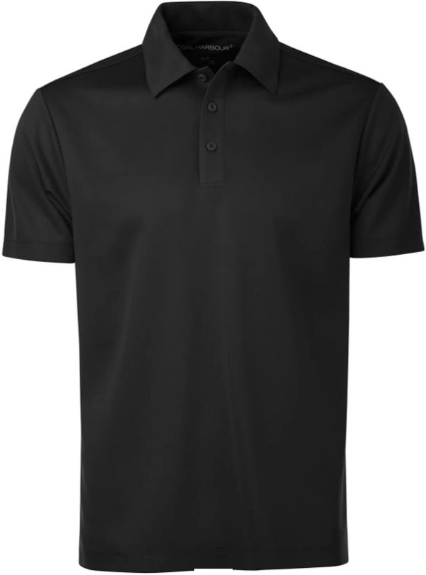 Am image of a Custom Coal Harbour Everyday Sport Shirt in Black!