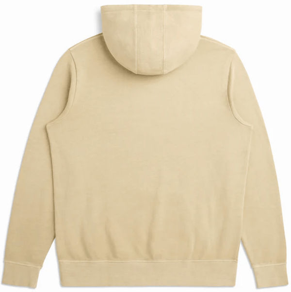 Am image of a Custom Original Favorites Organic Cotton French Terry Hooded Sweatshirt in Dune!