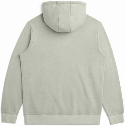Am image of a Custom Original Favorites Organic Cotton French Terry Hooded Sweatshirt in Sage!