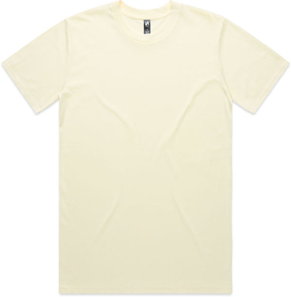 Am image of a Custom AS Colour Men's Classic Tee in Butter!
