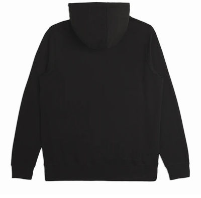 Am image of a Custom Original Favorites Organic Cotton French Terry Hooded Sweatshirt in Black!