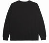 Am image of a Custom Original Favorites Organic Cotton French Terry Crewneck Sweatshirt in Black!