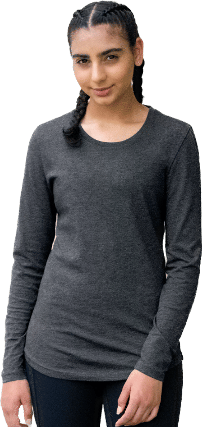 An image of a Custom ATC Eurospun Ring Spun Long Sleeve Ladies Tee!