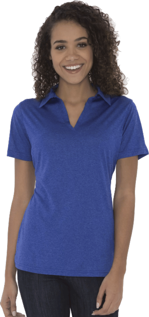 An image of a Custom ATC PRO TEAM HEATHER ProFORMANCE LADIES' SPORT SHIRT!