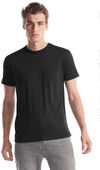 Am image of a Custom Jerico Bamboo T Shirt in Black!