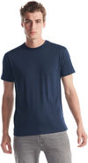 Am image of a Custom Jerico Bamboo T Shirt in Midnight Blue!