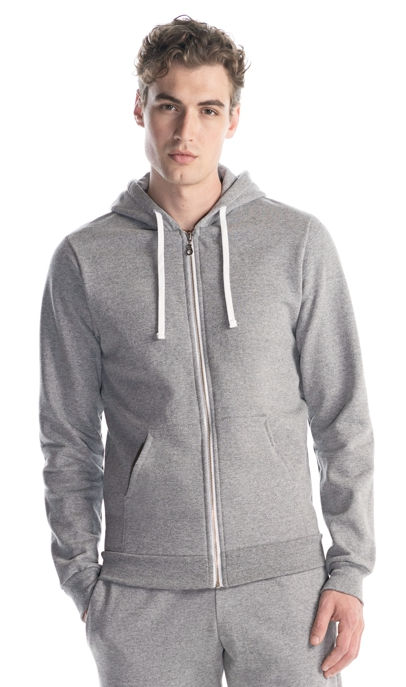 Jerico Slim Fit Full Zip Hoody in Athletic