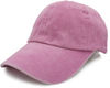 Am image of a Custom Nissi Pigment Dye Cap in Pink!