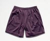Am image of a Custom Made Blanks Practice Mesh Shorts in Arctic Dusk Violet!