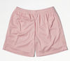 Am image of a Custom Made Blanks Practice Mesh Shorts in Almond Blossom Pink!
