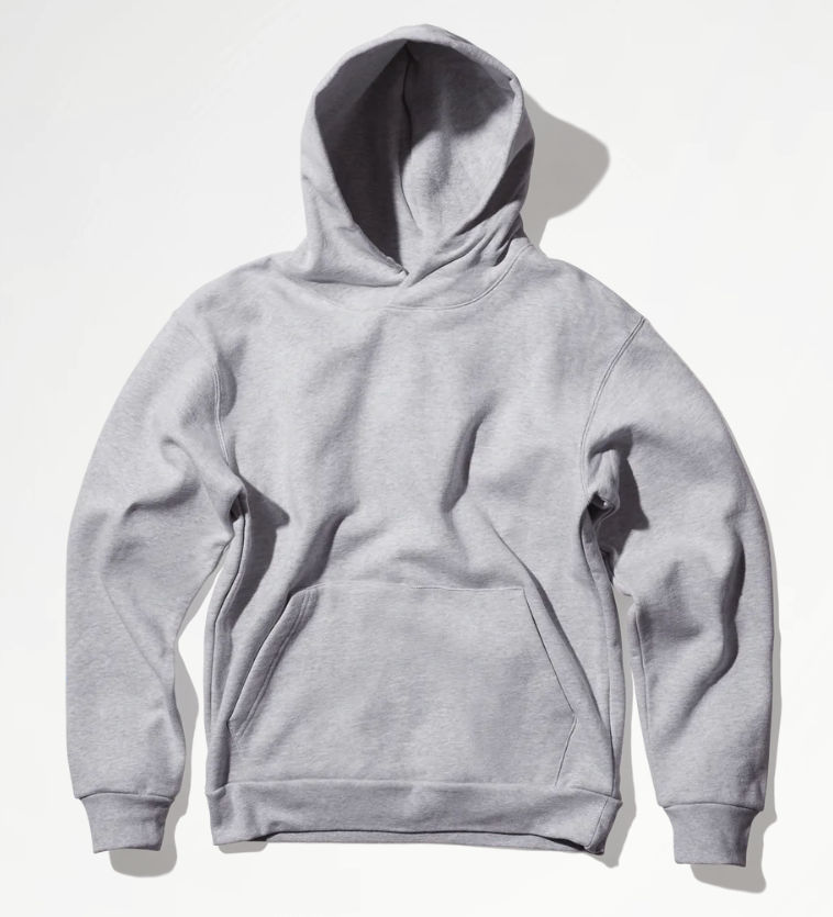 Made Blanks Recess Hoodie in Ash Grey
