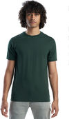 Am image of a Custom Jerico Bamboo Stretch Slim Fit Crew in Forest!