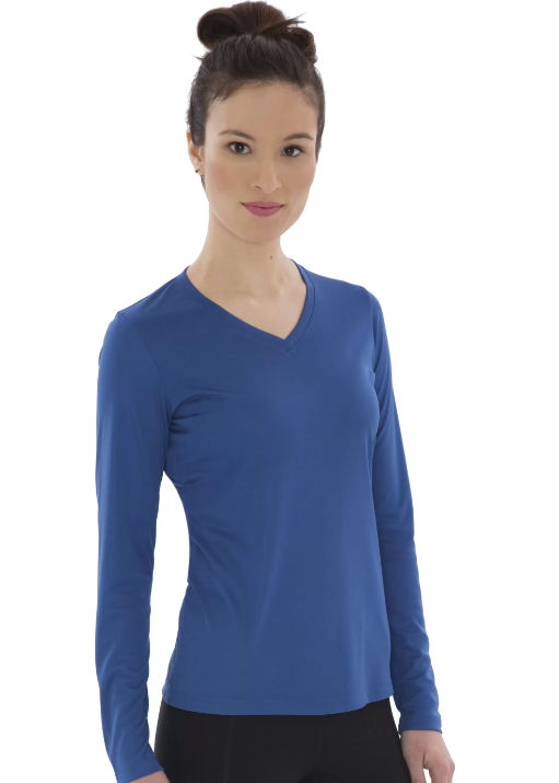ATC Pro Team Long Sleeve V Neck Ladies Tee