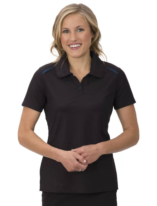 Coal Harbour Snag Resistant Contrast Insert Ladies Sport Shirt