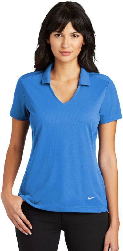 An image of a Custom Nike Dri FIT Vertical Mesh Ladies Polo!