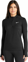 An image of a Custom Nike Dri Fit Element Half Zip Ladies Top!