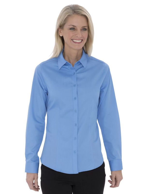 Coal Harbour Everyday Long Sleeve Woven Ladies Shirt