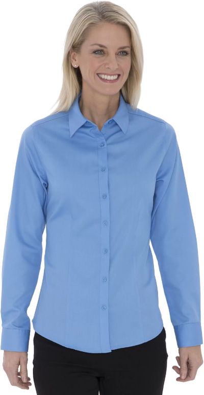 An image of a Custom Coal Harbour Everyday Long Sleeve Woven Ladies Shirt!
