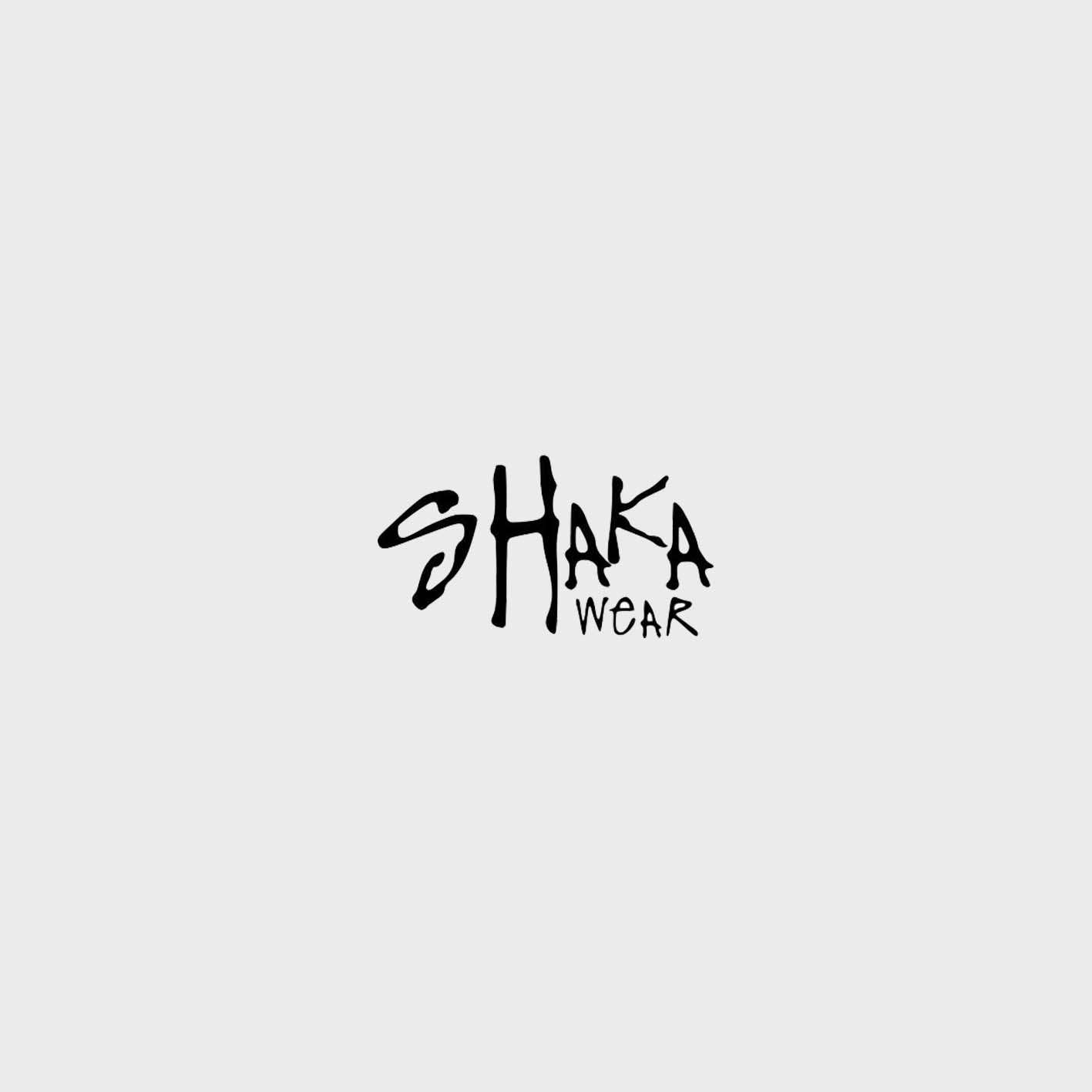 Image of the Shaka Wear brand you can screen print and embroider on
