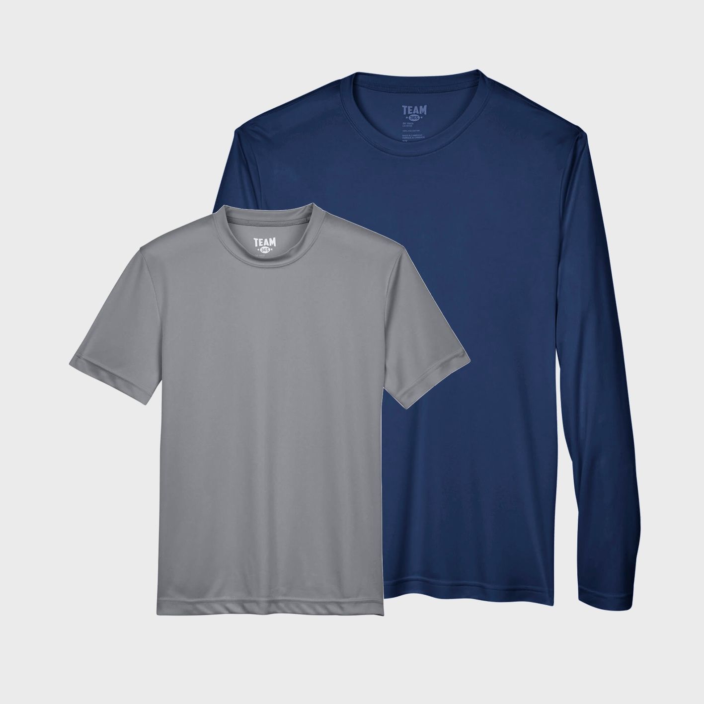 An image of Team 365 custom shirts that you can print your design or logo on!