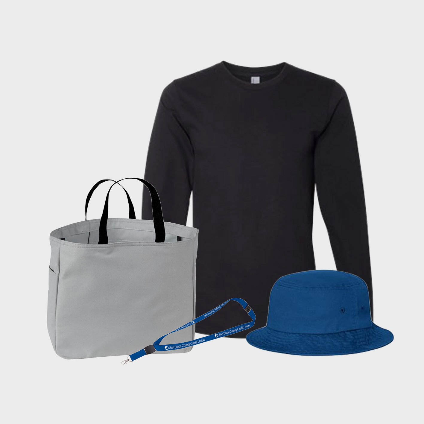 An image of custom products that you can print your design on!