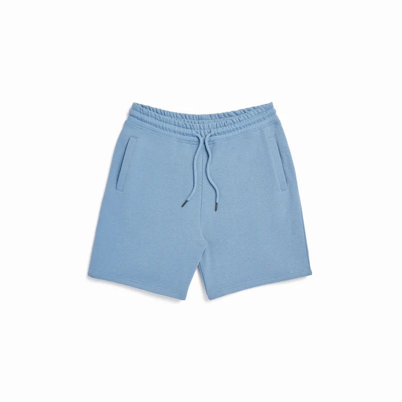 Original Favorites Organic Cotton Sweatshorts in Cloudy Blue