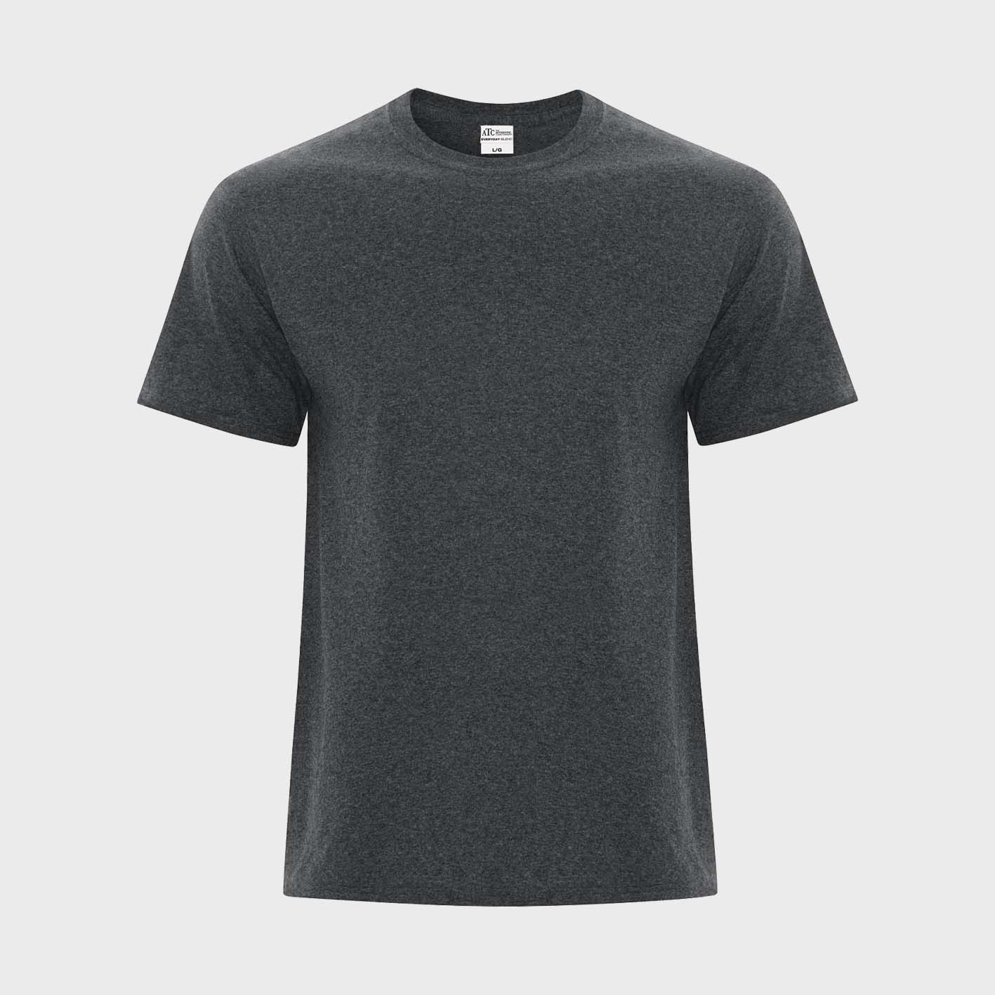 An image of custom short sleeve t-shirts, a popular product many people screen print their design on!