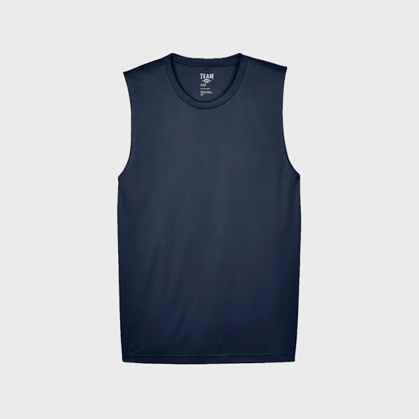 An image of a Performance Sleeveless that you can screen print or embroider on!