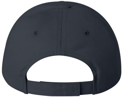 Am image of a Custom Sportsman Adult Cotton Twill Cap in Navy!