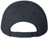 Am image of a Custom Sportsman Adult Cotton Twill Cap in Navy!