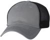 Am image of a Custom Sportsman Contrast Stitch Mesh Back Cap in Grey/Black!
