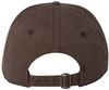 Am image of a Custom Sportsman Structured Cap in Brown!